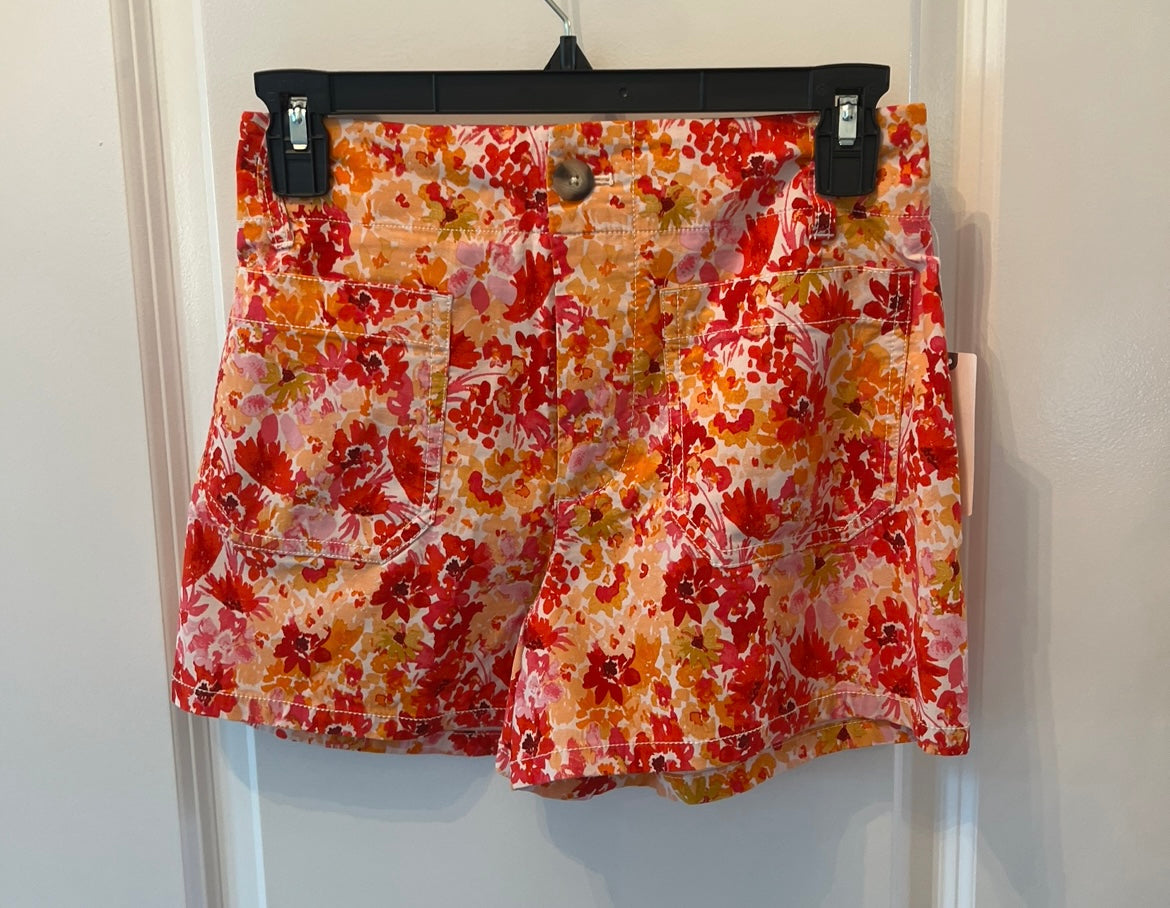 Anthropologie Maeve The Colette Shorts Women’s Size 25 Pink Floral NWT