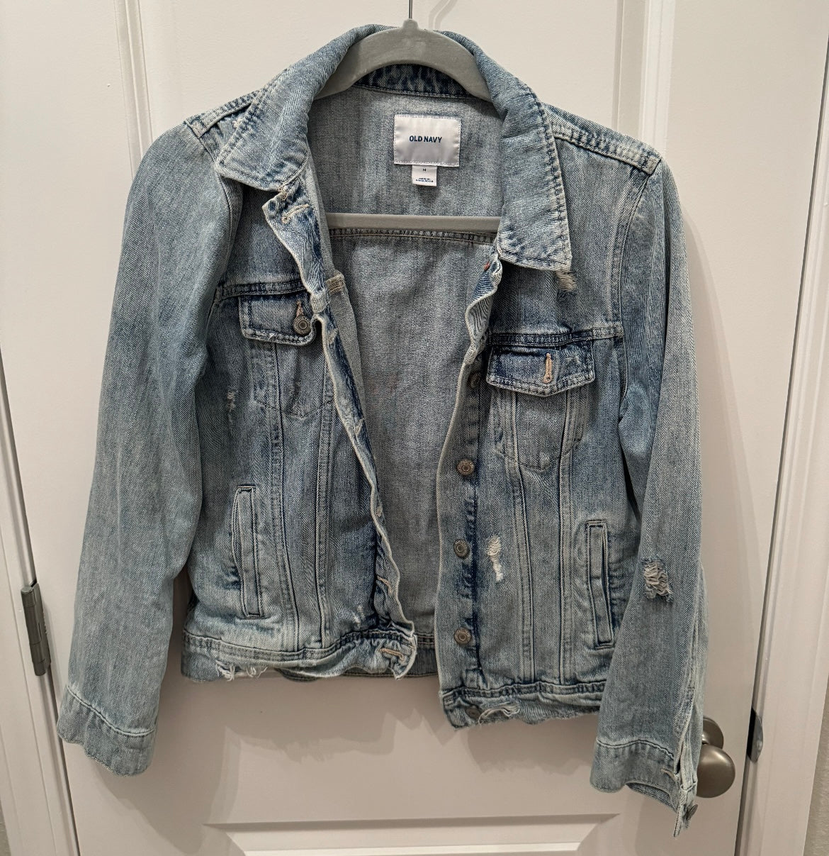 Old Navy Jean Jacket Women’s Medium Mid Wash