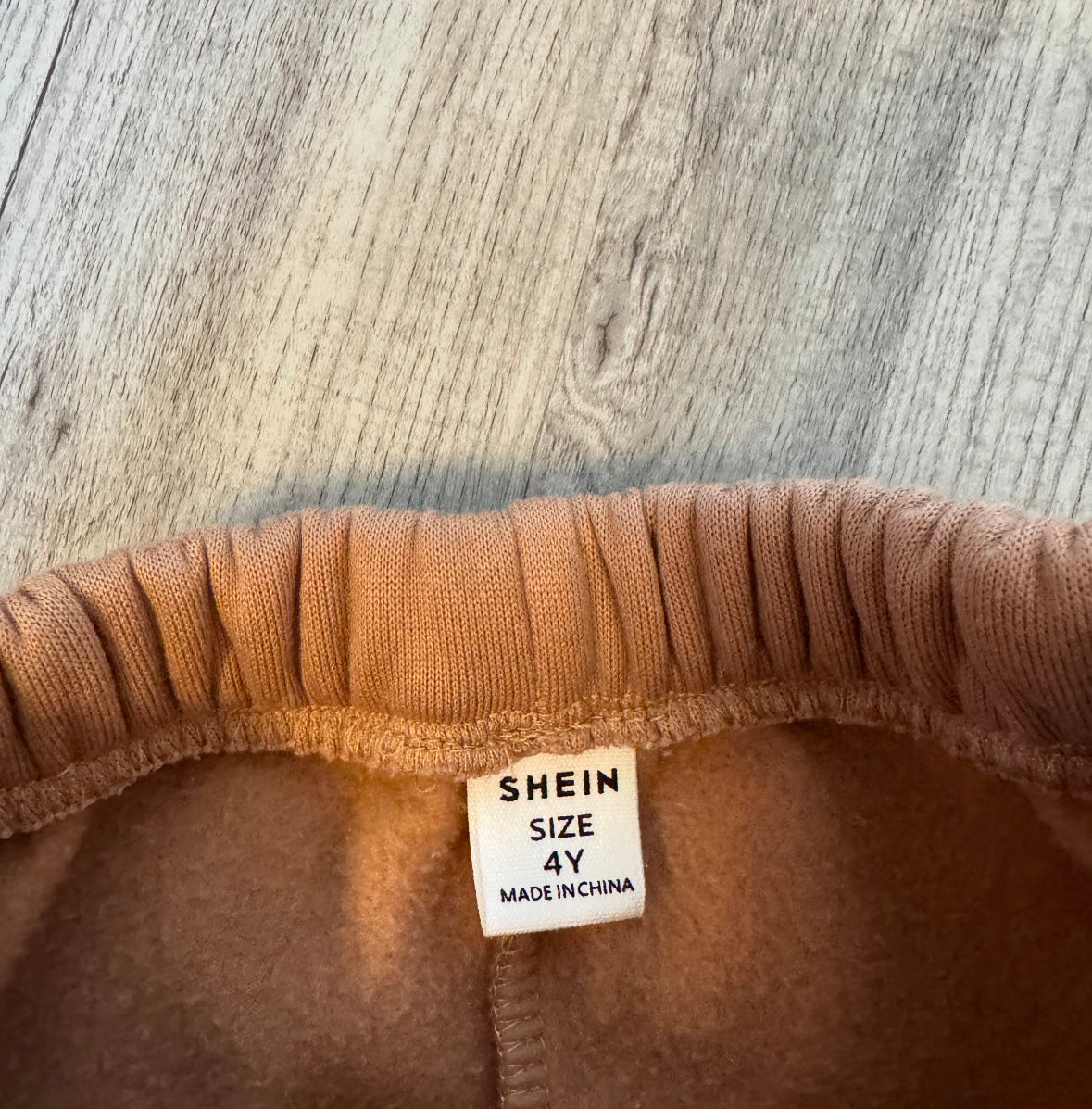Active Sweatsuit Match Set Toddler Size 4 Years Tan