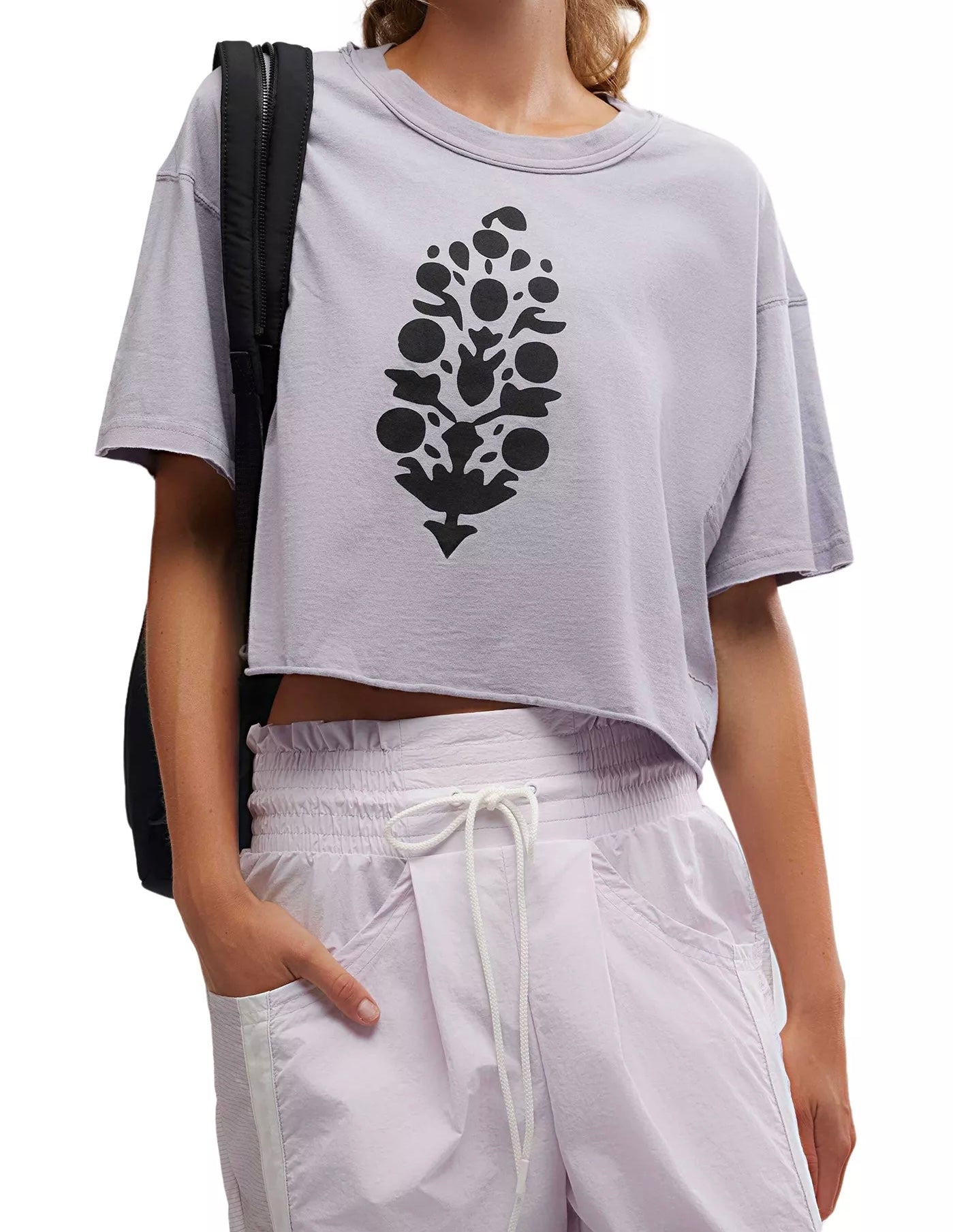 Free People FP Movement Inspire Logo Tee Women’s Large Trailblazer NWT