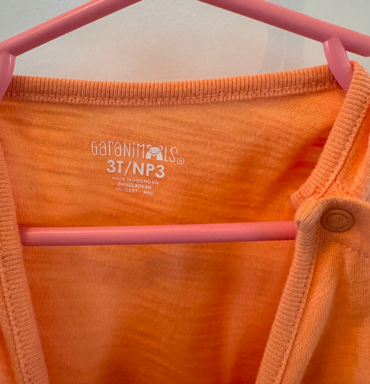 Fighting Illini Romper Toddler Size 3T Orange