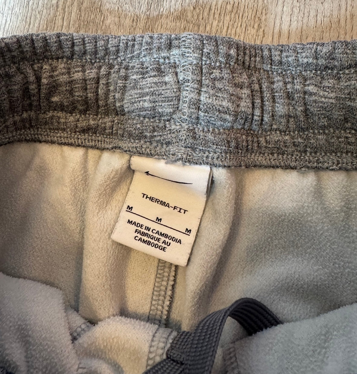 Nike Sweatpants Youth Size Medium Heather Gray