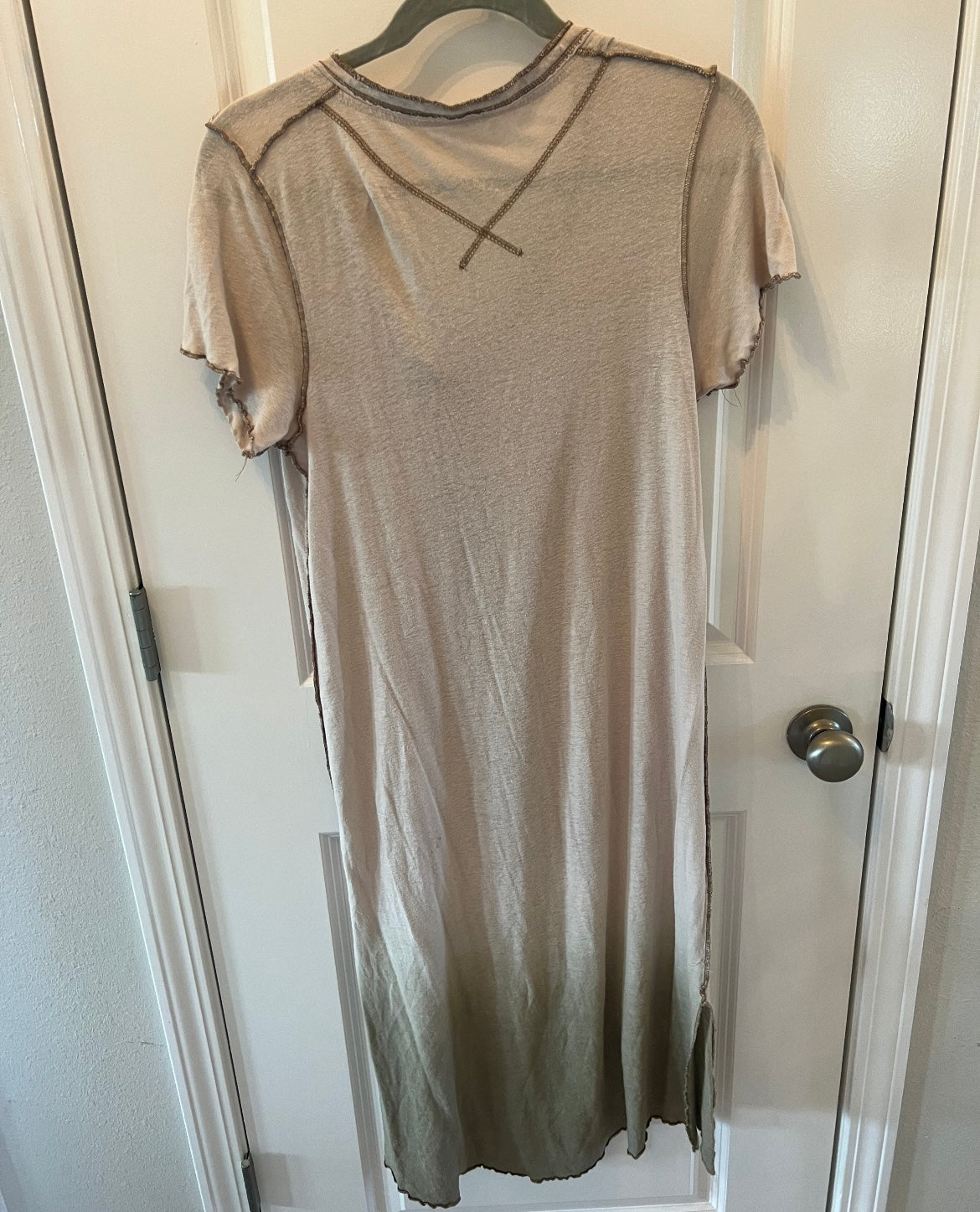 POL Lightweight Knit TShirt Dress Women’s Size Small Mocha