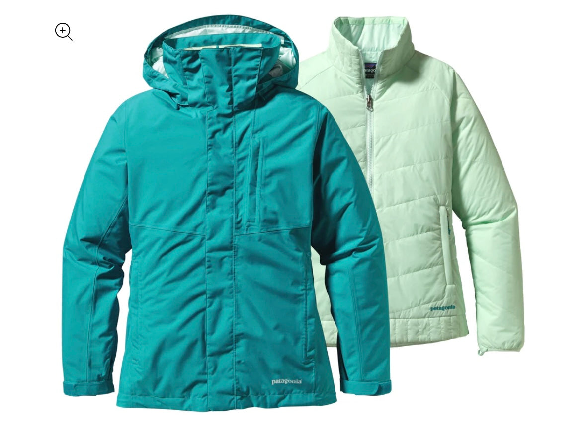 Patagonia Snowbelle Jacket Women’s Small Tobago Blue