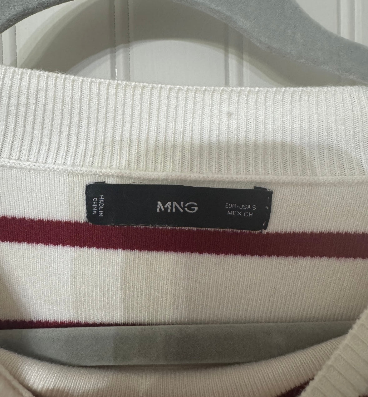 Mango Oversized Stripe Sweater Women’s Small