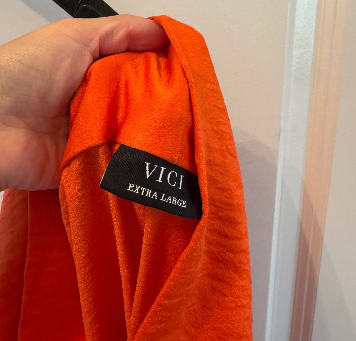 Vici Wrap Skirt Women’s XL Orange