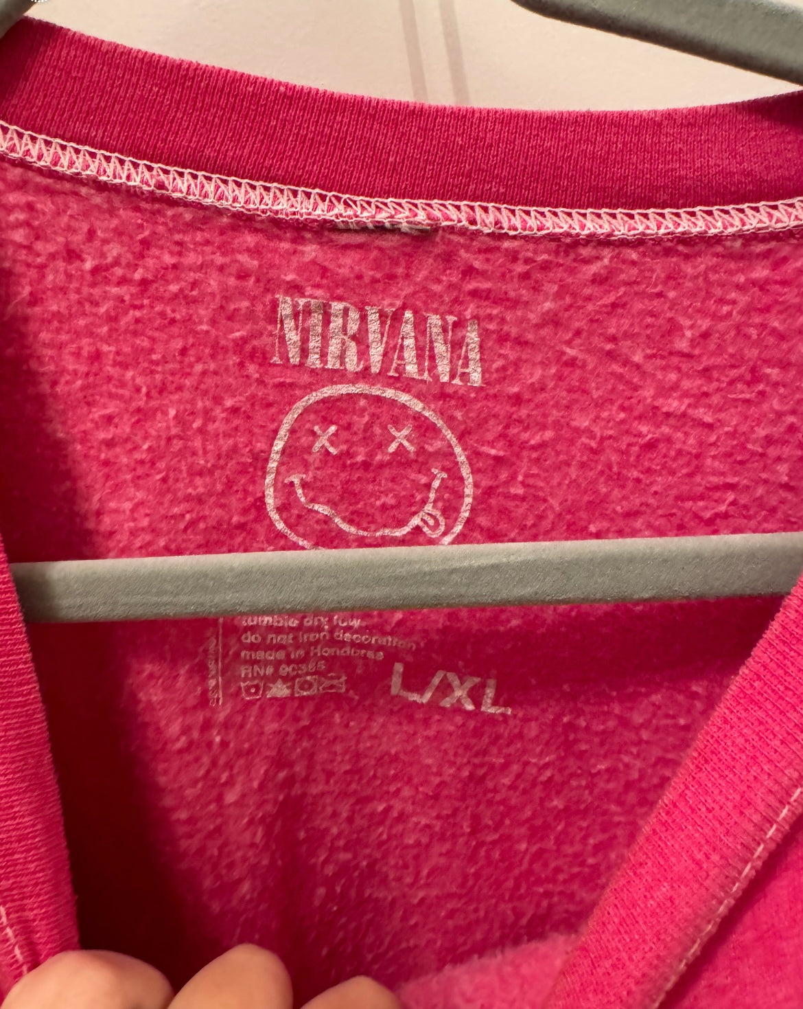 Nirvana Band Graphic Sweatshirt Women’s L/XL