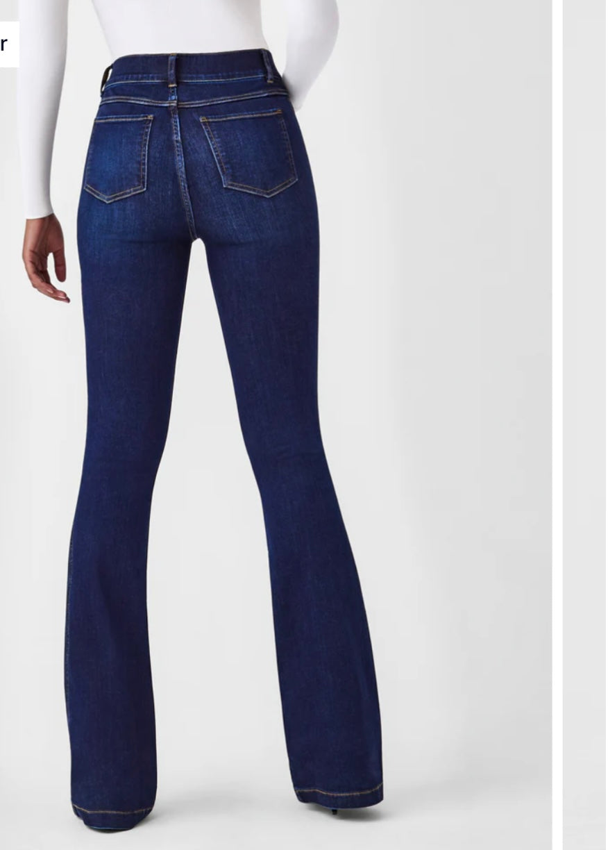 Spanx Flare Jeans Women’s Size Small Reg Midnight Shade