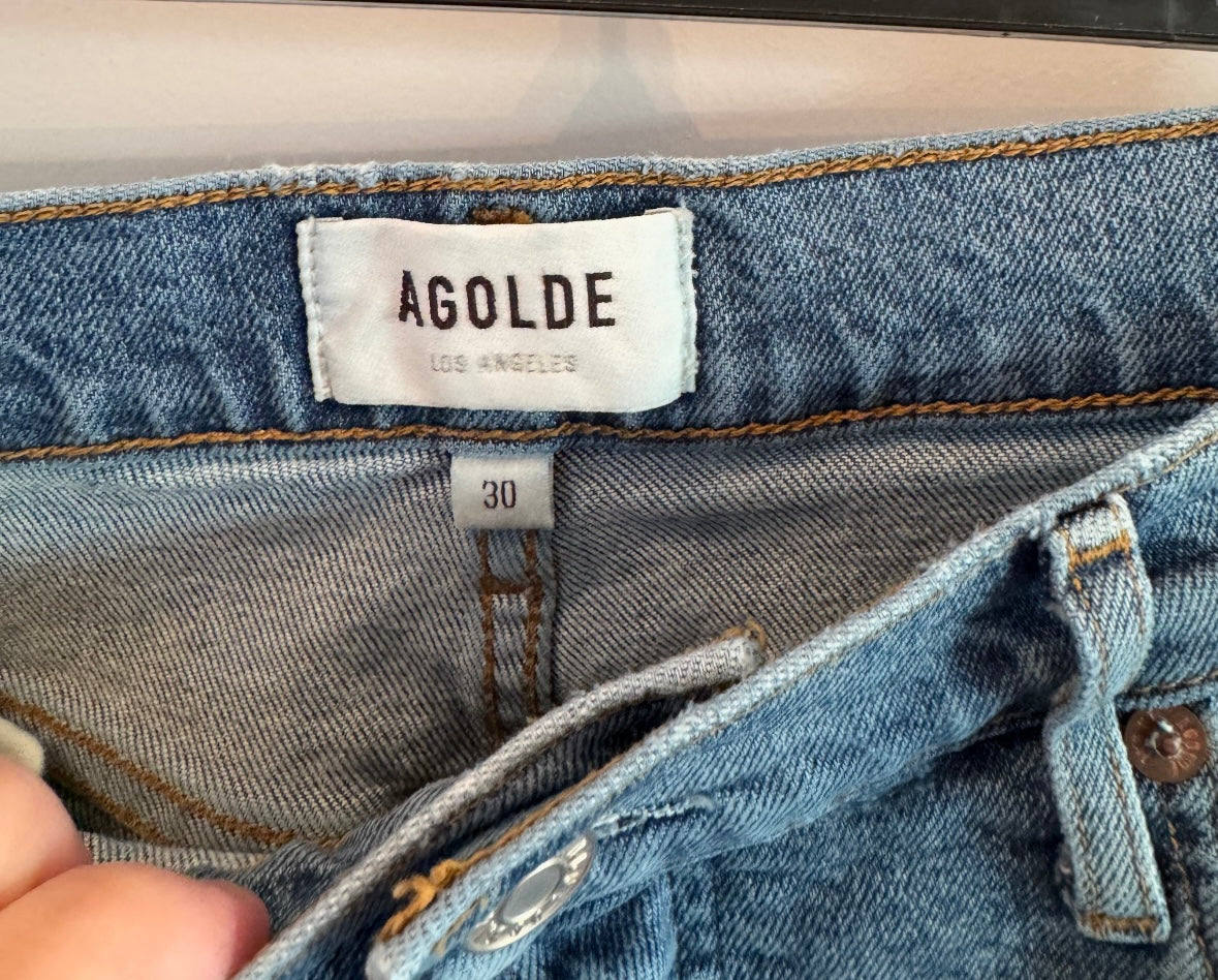 Agolde Jeans Distressed Women’s Size 30/10