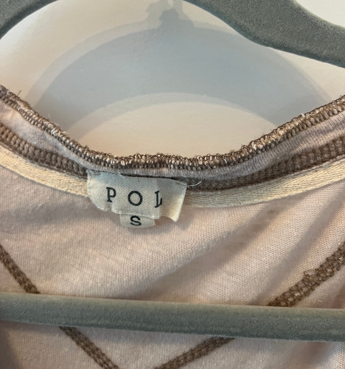 POL Lightweight Knit TShirt Dress Women’s Size Small Mocha