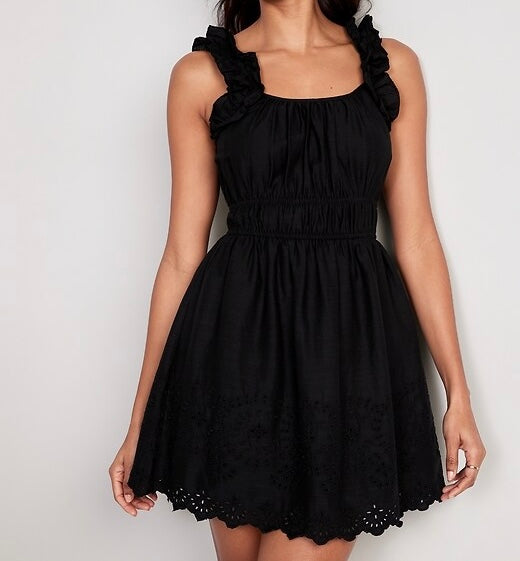 Old Navy Ruffle Mini Dress Women’s Medium NWT