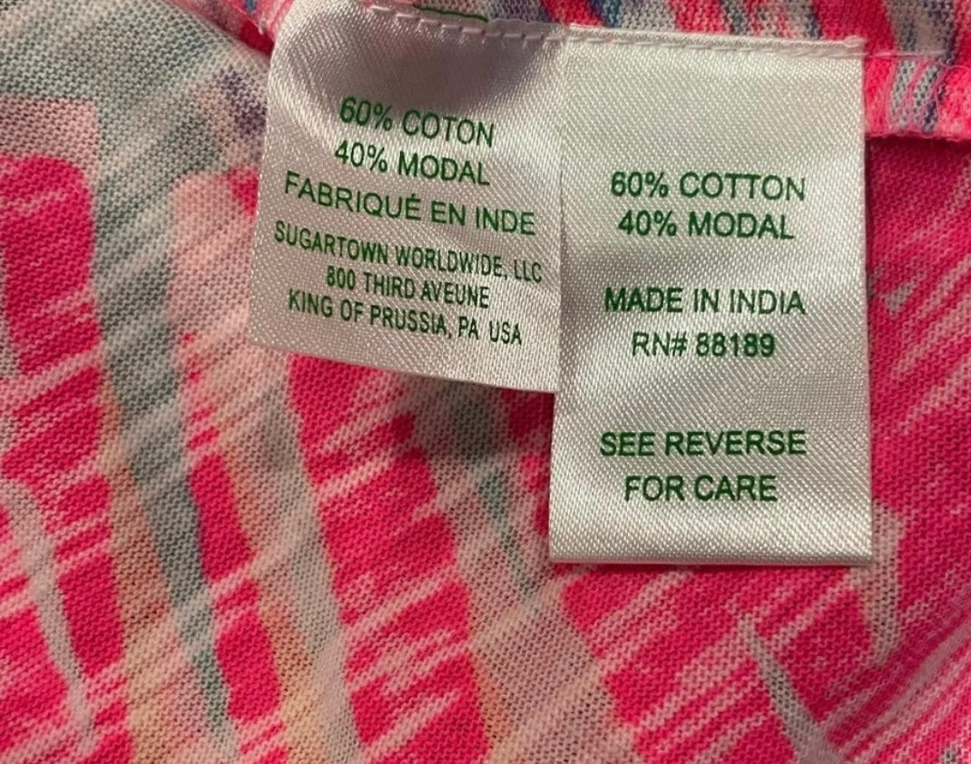 Lilly Pulitzer Essie Dress Women’s Medium Vibrant Pink