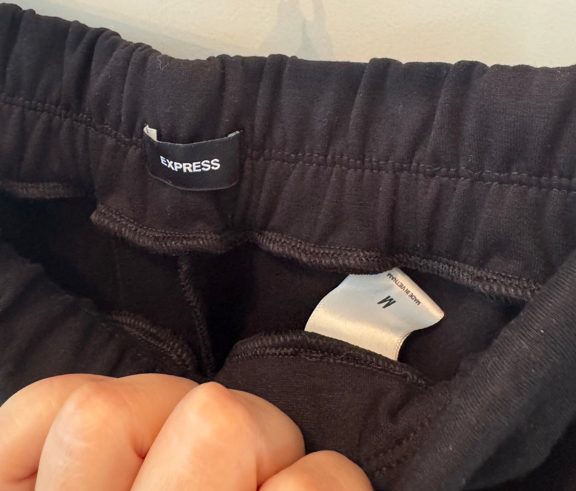Express Cargo Pants Women’s Medium Black