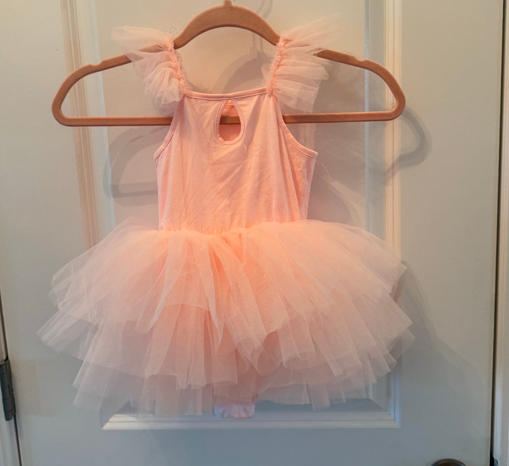 Ballerina Tutu Dress Toddler Girl Size 3-4T