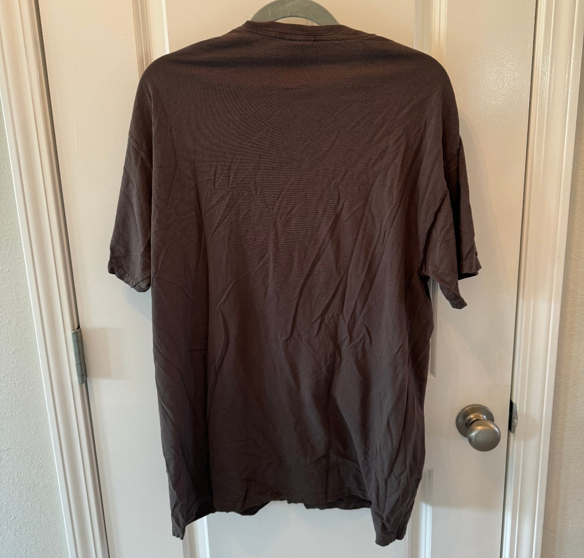 Boo Crew Short Sleeve Cotton Graphic Tee Women’s Size Large Dark Gray