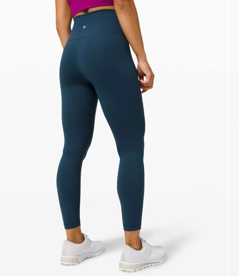Lululemon Wunder Train High-Rise Tight 25in Women’s Size 6 Submarine