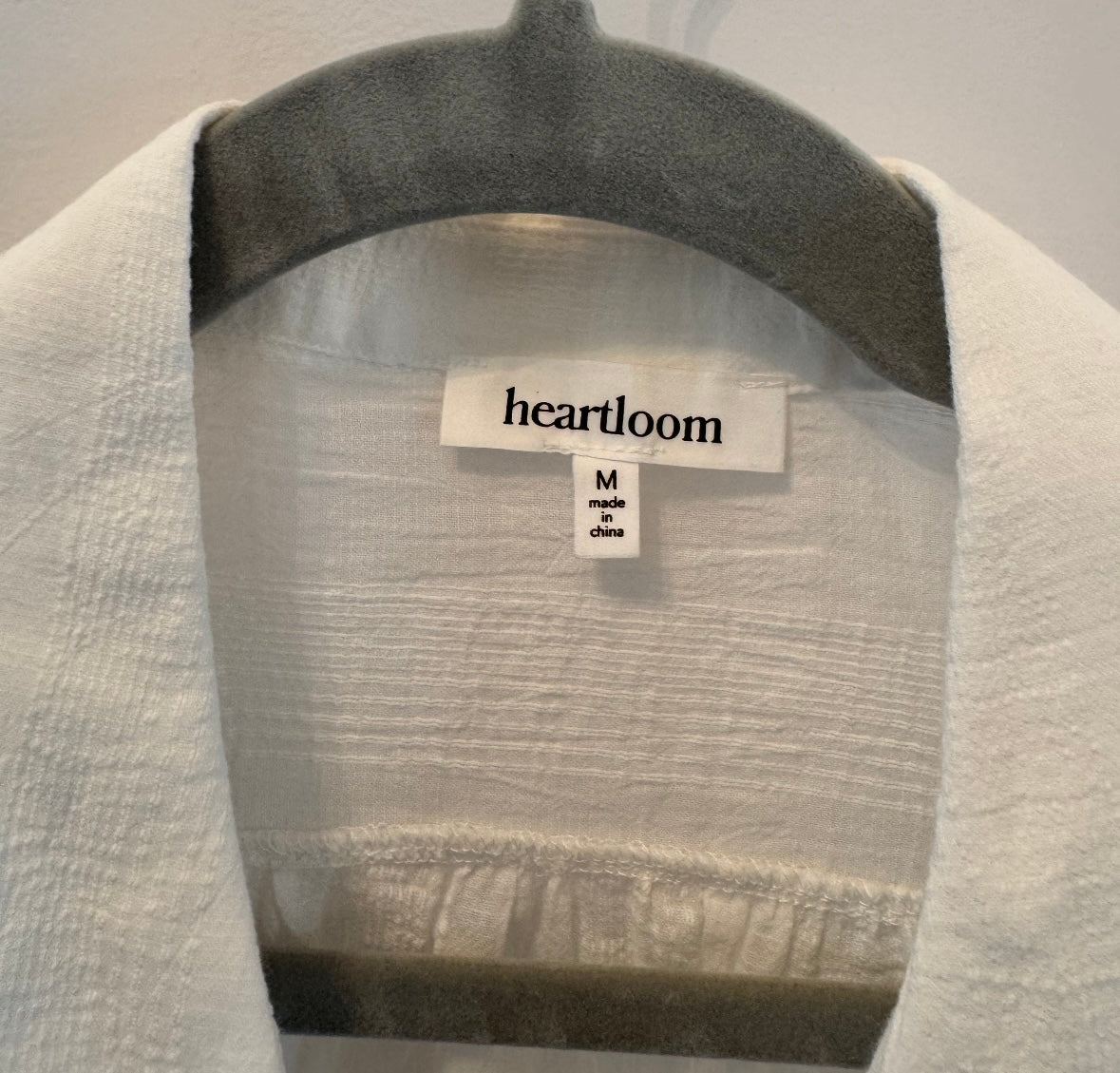 Heartloom Top Women’s Medium White