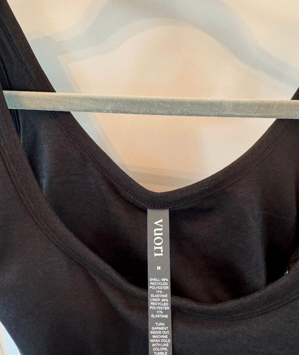Vuori Halo Active Essential Dress Women’s Medium Black Heather NWT