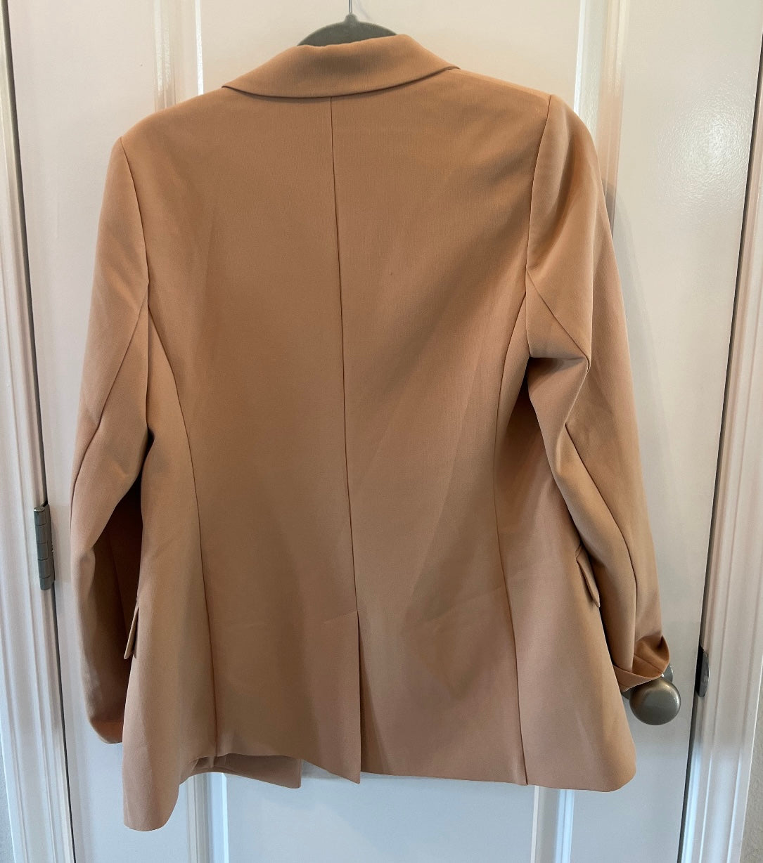 The Drop Blake Long Blazer Women’s Size Small Tan