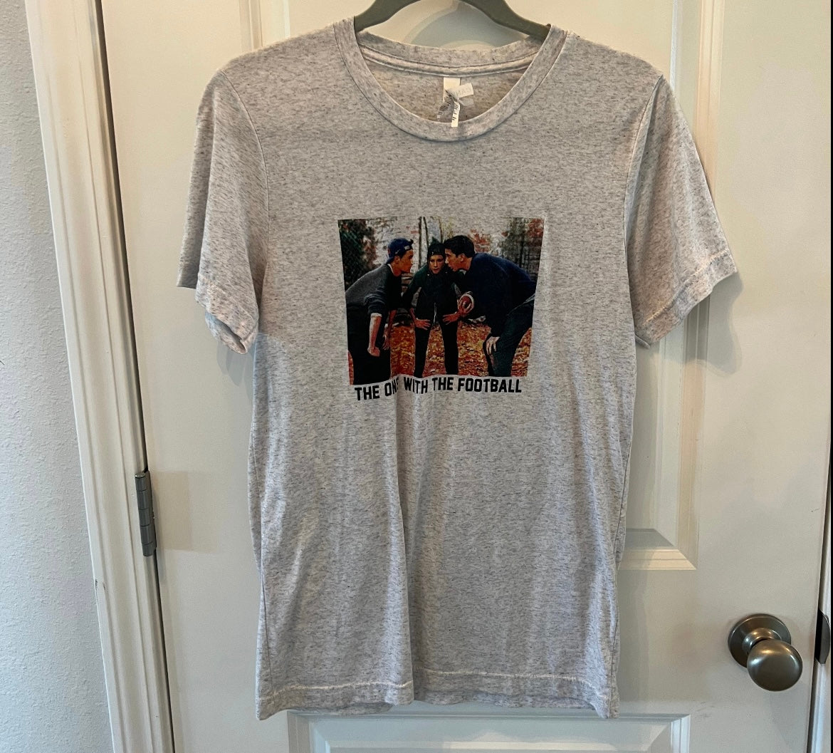 Friends Short Sleeve Graphic Tee Women’s Size Small Heather Gray