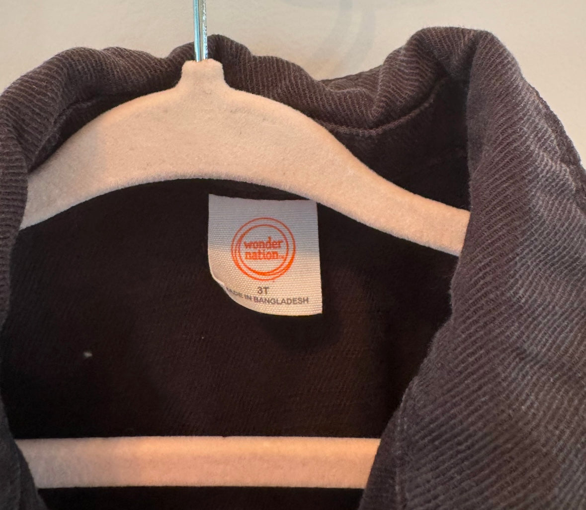 Denim Dress Toddler Size 3T Black