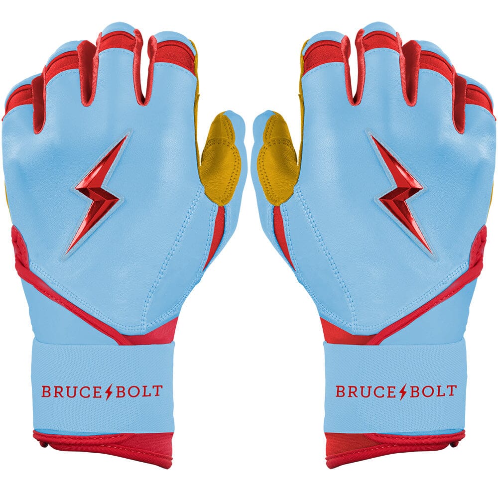 Bader Series Long Cuff Batting Gloves Size Youth Large