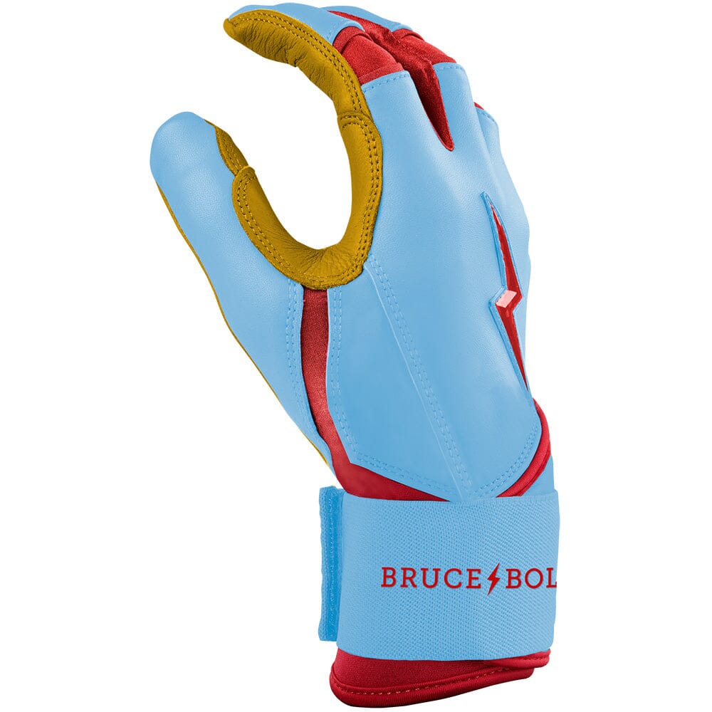 Bader Series Long Cuff Batting Gloves Size Youth Large