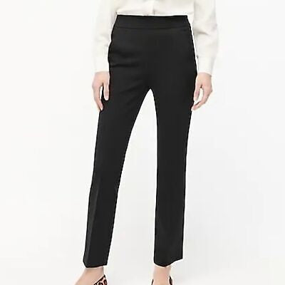 J Crew Remi High Rise Pants Women’s Size 8 Black