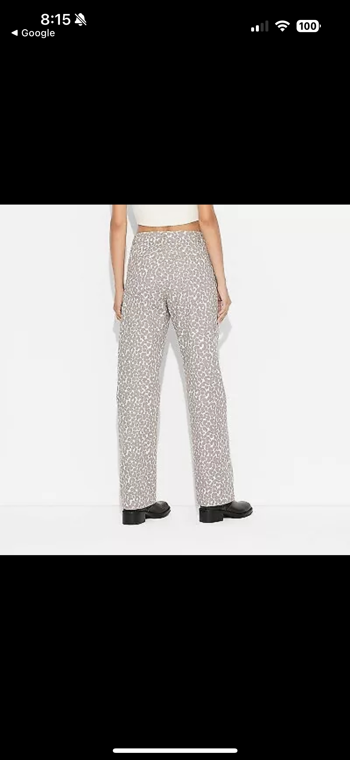 Wild Fable Animal Print Straight Leg Pants Women’s Small