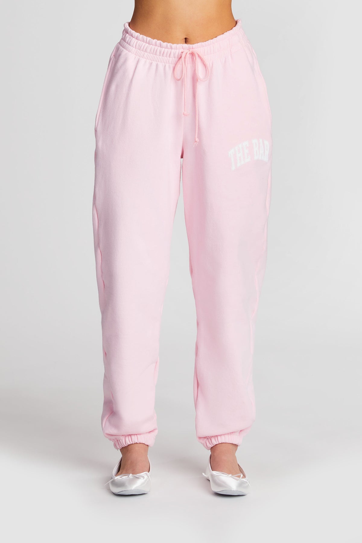 The Bar Varsity Sweatpants Women’s Medium Blush