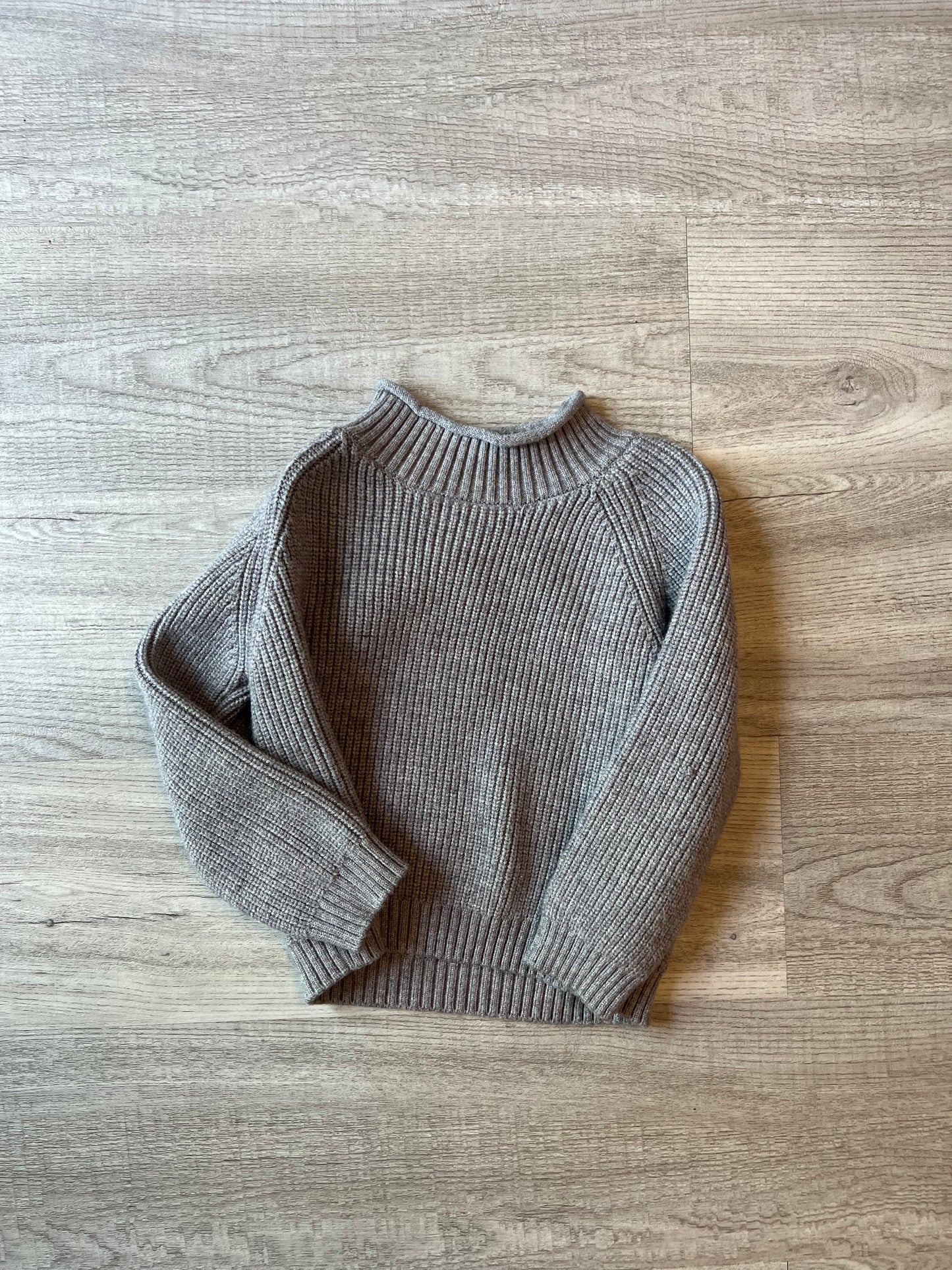 Knit Sweater Toddler Girl Size 2-3 Years Gray