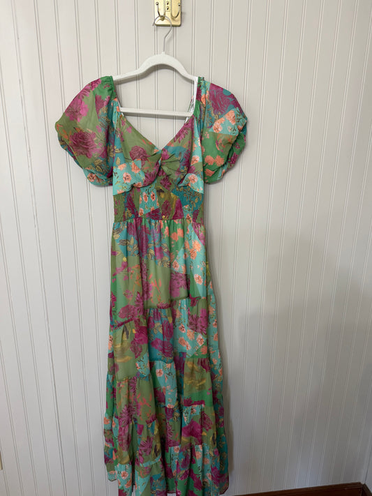 Floral Maxi Dress Women’s Small