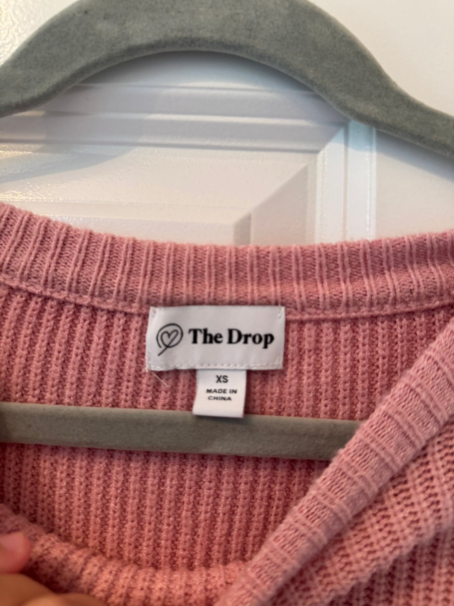 The Drop Knit Matching Set Wide Leg Women’s XS Mauve