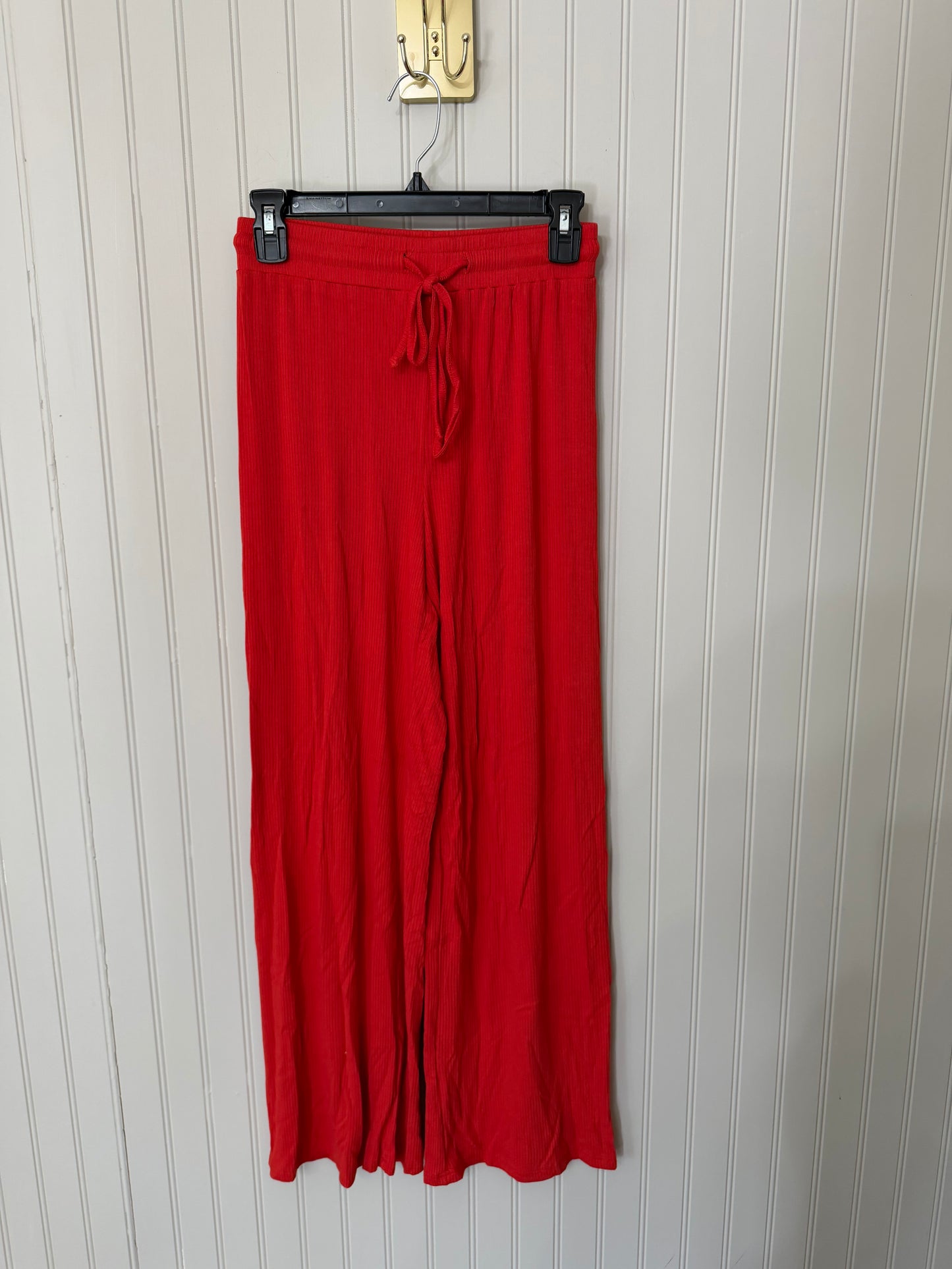 Knit Pajamas Matching Set Women’s Small Red
