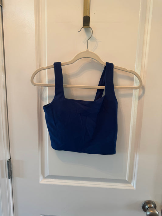 YPB Abercrombie & Fitch Crop Tank Women’s Small Blue