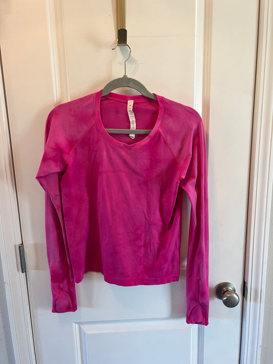 Lululemon Long Sleeve Active Top  Women’s Size 8 Magenta