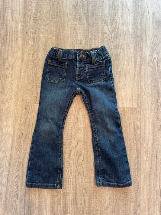 Cat & Jack Flare Jeans Toddler Girl Size 4T