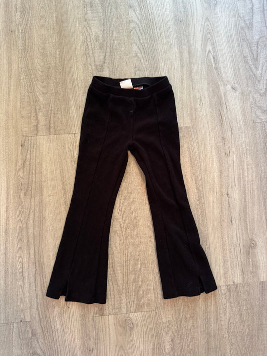 Zara Black Flare Leggings Toddler Size 5 Years