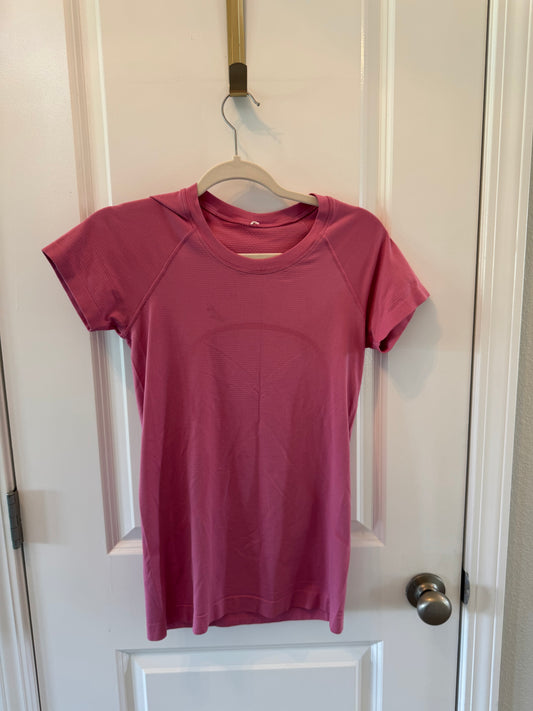 Lululemon Swiftly Top Women’s Size 6 Mauve