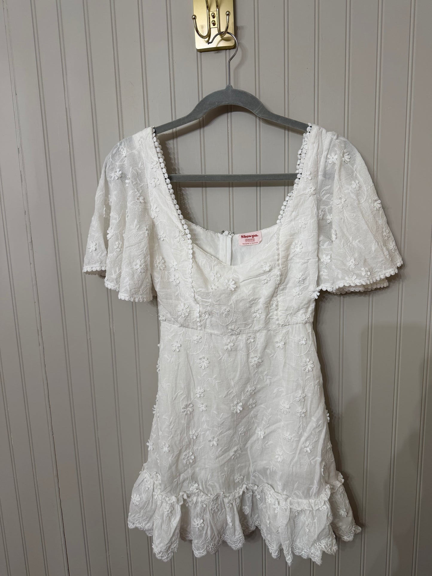 Showpo Mini Dress Women’s Size 2 White