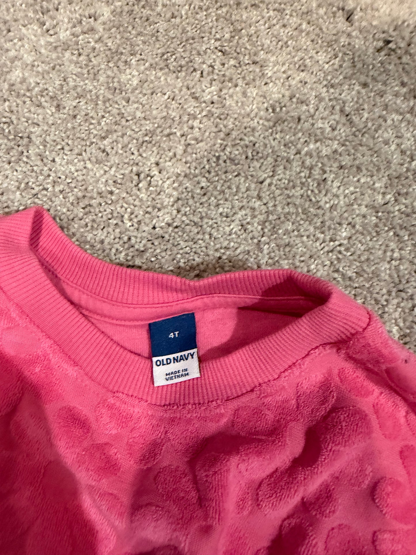 Old Navy Pink Set Size 4T
