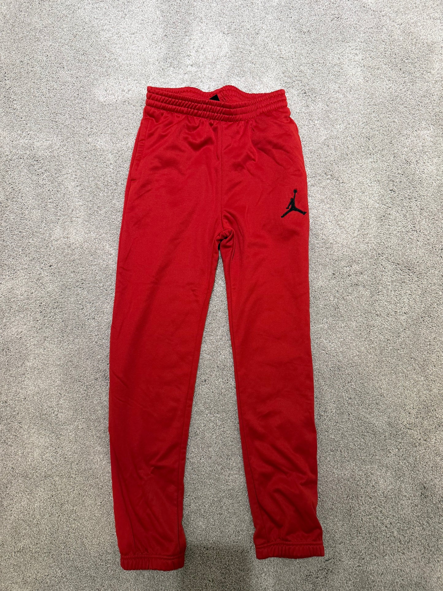Jordan Athletic Pants Youth Size Large Red