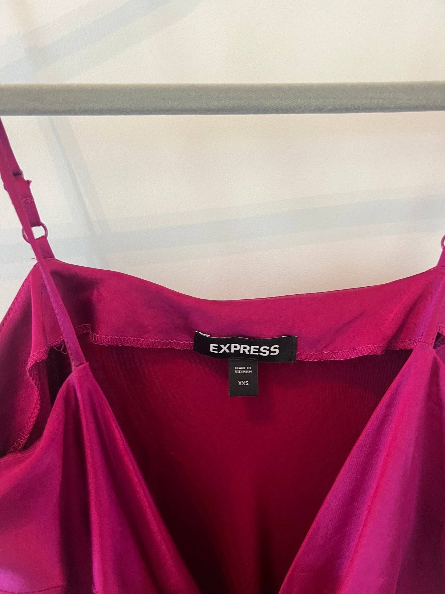 Express Strappy Dress Women’s Size XXS (00) Magenta