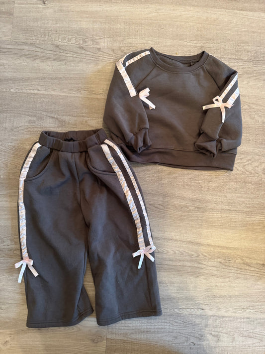 Bow Matching Set Toddler Size 4 Years