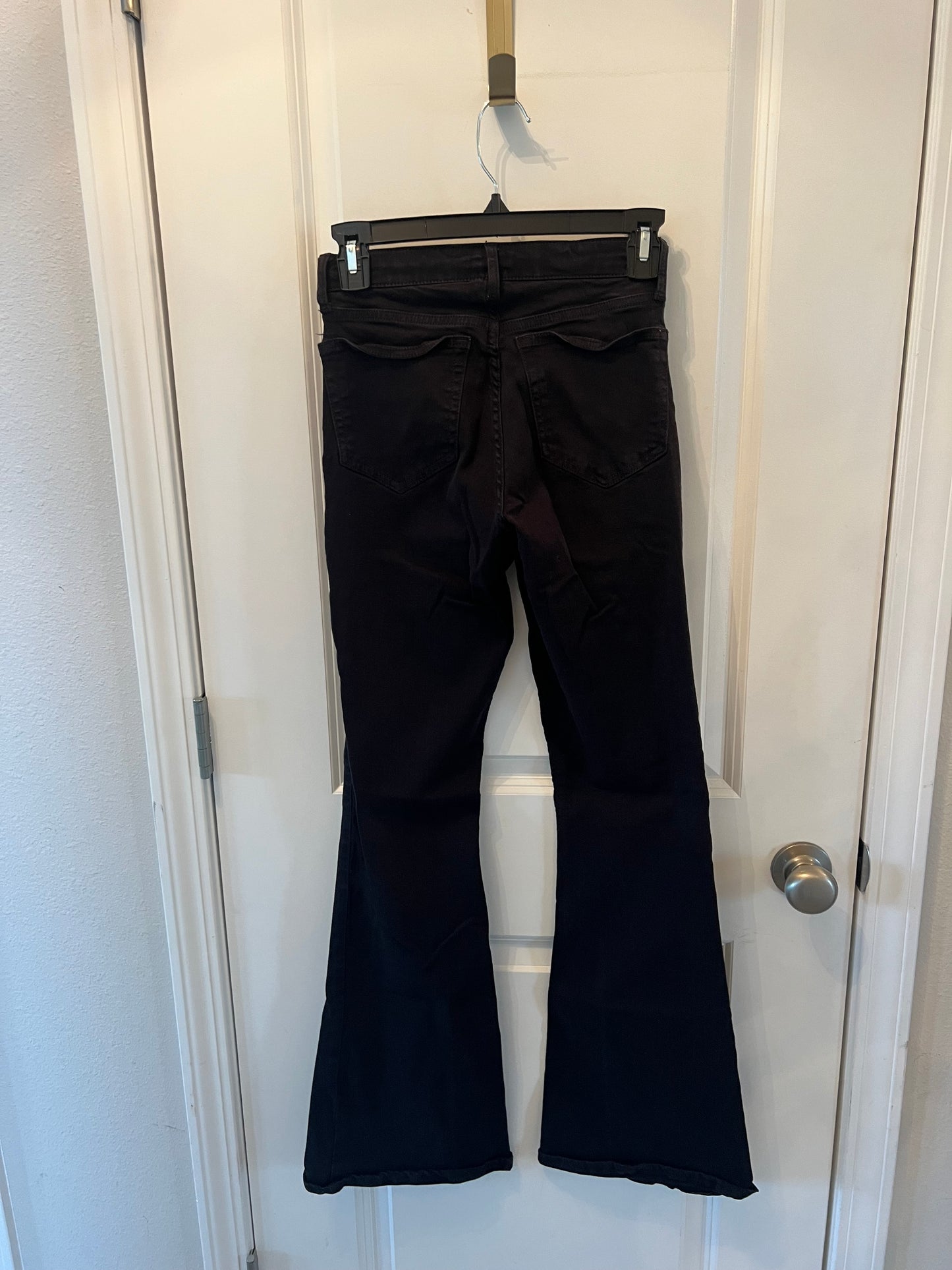 Topshop Jamie Flare Jeans Women’s Size 26 Black