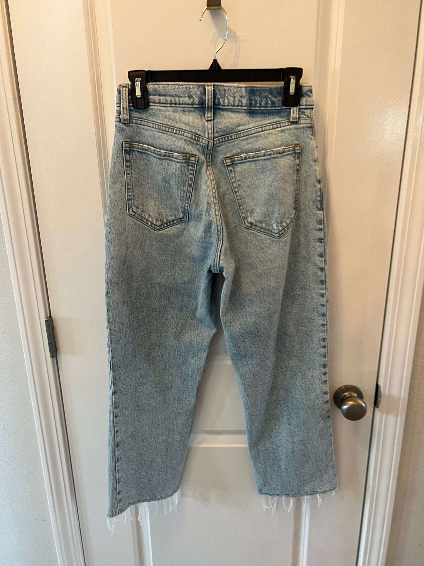 Abercrombie & Fitch High Rise 90s Straight Jeans Size 27 short