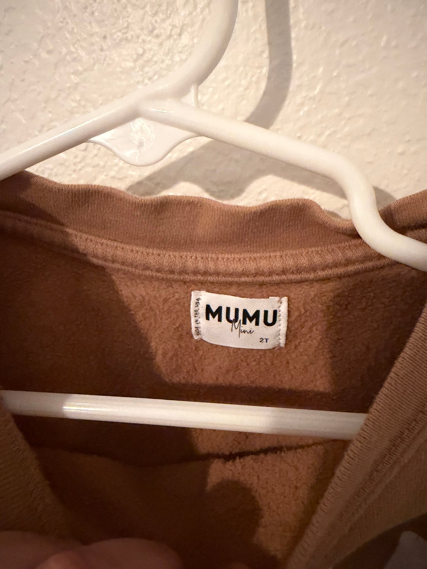 Show Me Your Mumu Mini Sweatshirt Toddler Size 2T