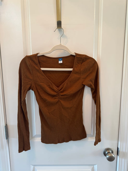 Old Navy Top Women’s XS Brown