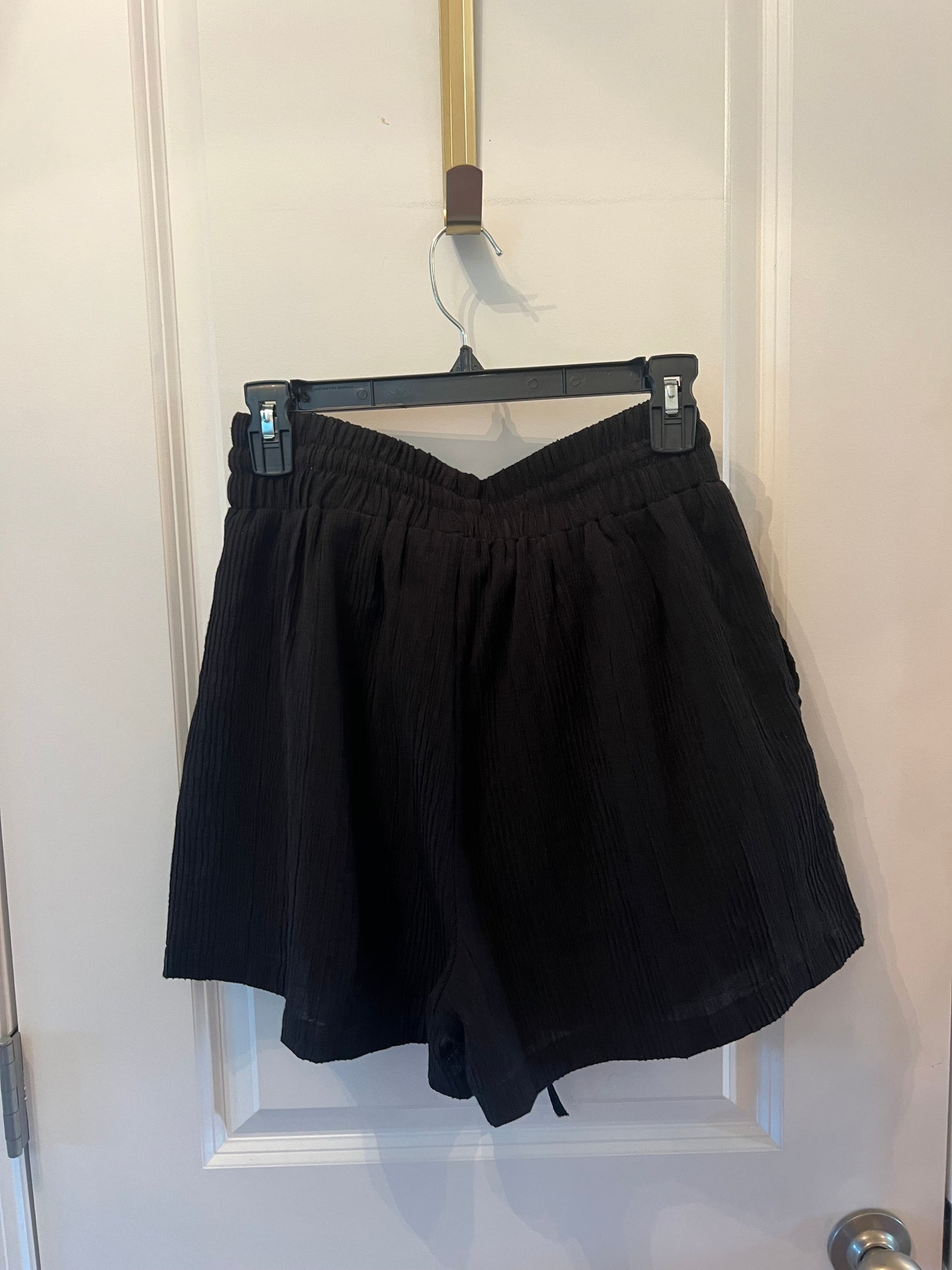 4th + Reckless Drawstring Shorts Women’s Size Medium 8-10 Black