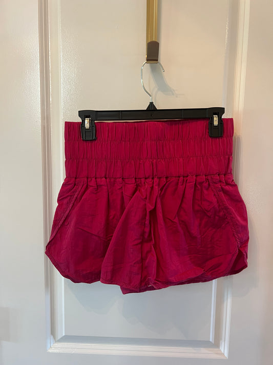 High Rise Active Shorts Women’s Size Medium Magenta